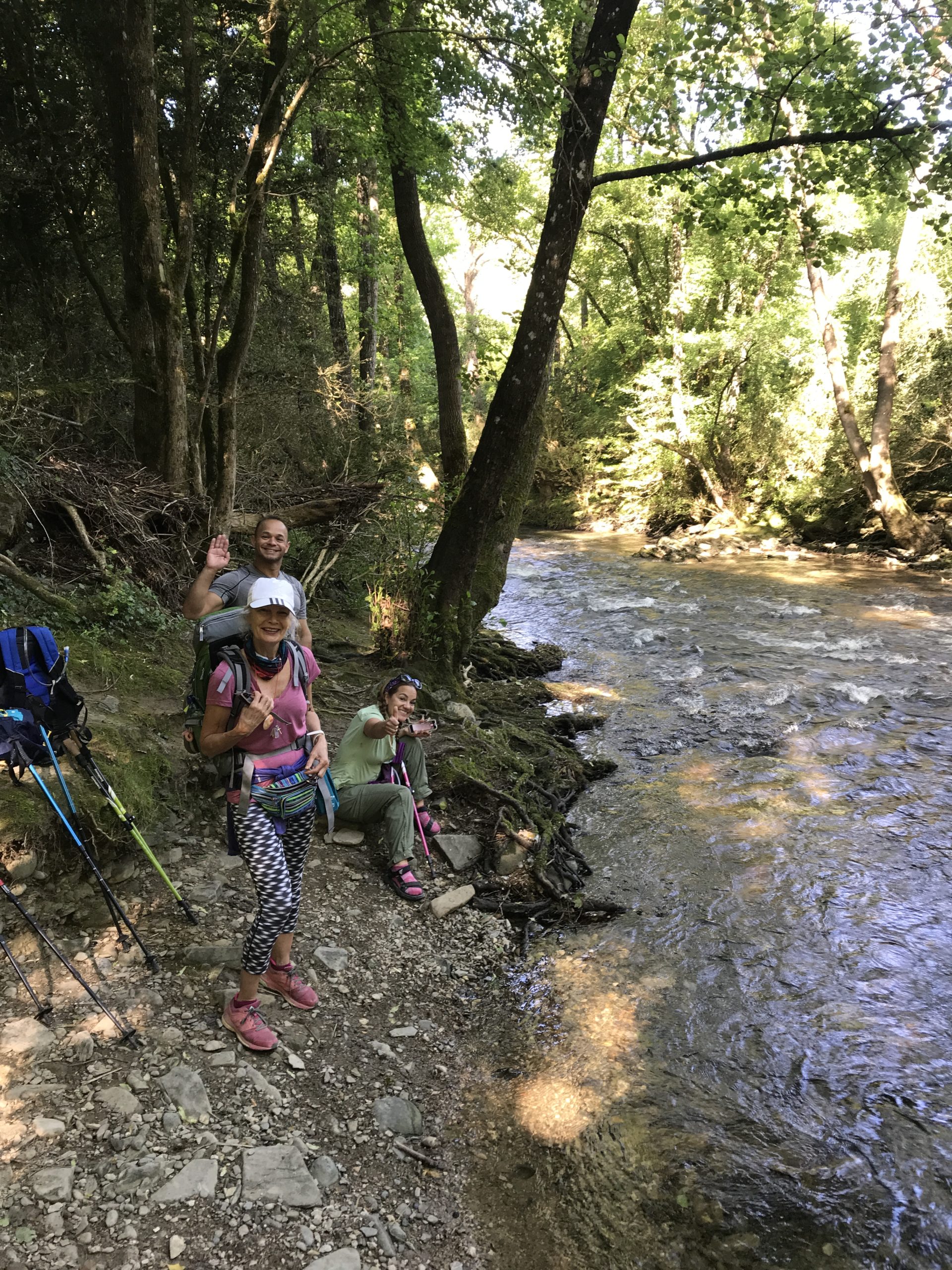 Sulle sponde del Rio Arga