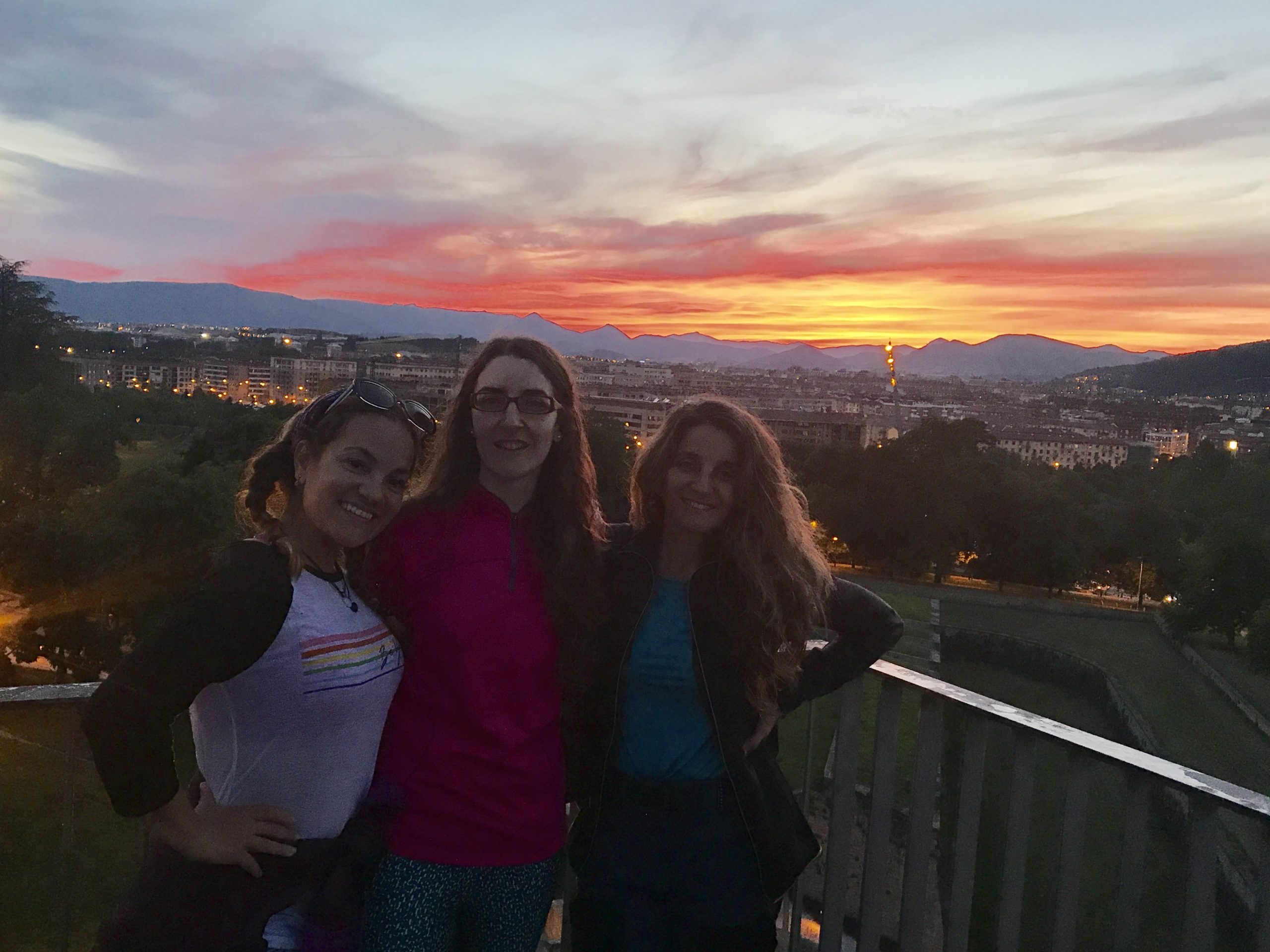 Tramonto a Pamplona